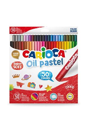 Carioca Yağlı Pastel Boya Maxi Paket 50 Renk