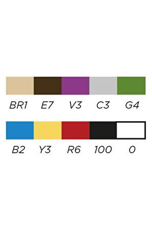 Plus Sketch Marker Çift Taraflı Çizim Kalemi 10 Renk 45241