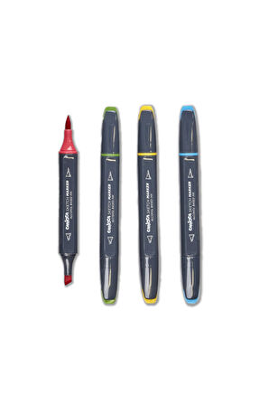 CARİOCA PLUS SKETCH MARKER ÇİFT TARAFLI ÇİZİM KALEMİ 32 RENK