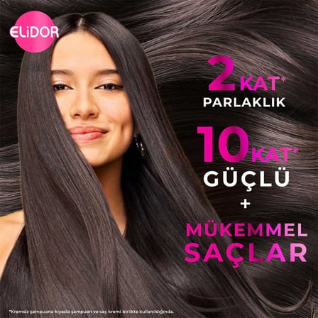 Saç Bakım Şampuanı, Güçlü ve Parlak, 650 ml