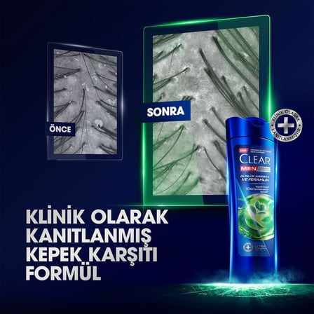 Men Kepeğe Karşı Etkili Şampuan Günlük Arınma ve Ferahlık 350 ml