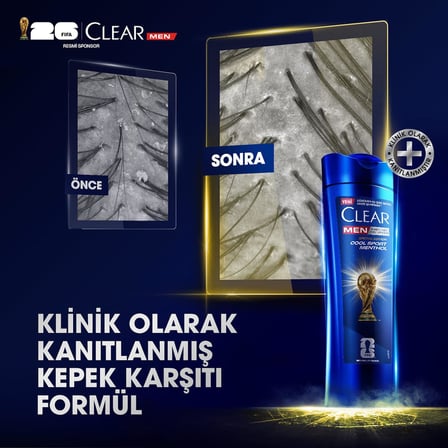 Men Cool Sport Menthol Kepeğe Karşı Etkili Şampuan 350 ml