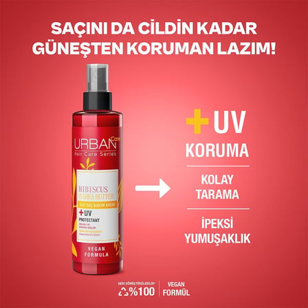 Hibiscus&shea Butter Kıvırcık Ve Dalgalı Saçlara Özel Sıvı Saç Bakım Kremi-vegan-200 ml