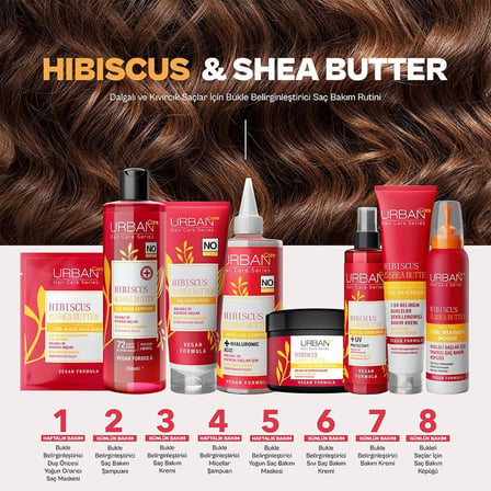 Hibiscus&shea Butter Kıvırcık Ve Dalgalı Saçlara Özel Sıvı Saç Bakım Kremi-vegan-200 ml