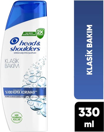 Klasik Bakım Kepek Karşıtı Günlük Kullanım 330 ml Şampuan