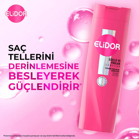 Saç Bakım Şampuanı Güçlü ve Parlak 400 ml