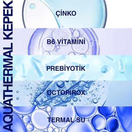 Aqua Thermal Kepek Karşıtı Şampuan – Termal Su ve Bitkisel İçerikli Saç Bakımı – Yoğun Kepek Önleyici – 300 ml