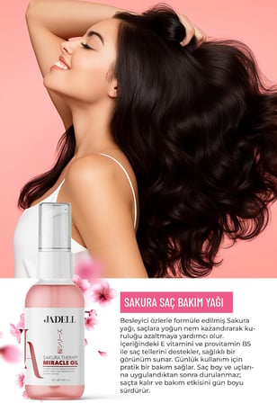 Sakura Therapy Miracle Oil Saç Yağı