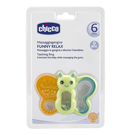 Chicco Funny Relax Diş Kaşıyıcı - Kelebek