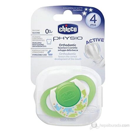 Chicco Y.E Physioring Gece Silikon 4 ay+ Tekli