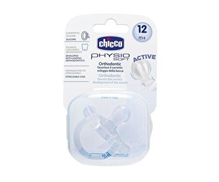 Chicco Physio Soft Silikon 12 ay+ Tekli Kutu