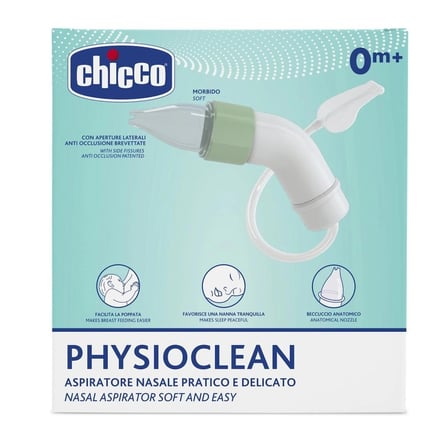 Chicco PhysioClean Burun Aspiratörü Ve Yedek Başlık 10 adet 0 m+