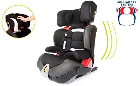 Chicco Oasys 2-3 Fixplus Isofixli 15 - 36 kg Oto Koltuğu Siyah