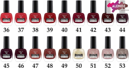 Keratin Fall & Winter Nail Color No: 201 - Keratin Oje Kış Koleksiyonu