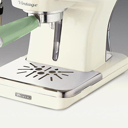 Ariete Vintage Yeşil Espresso & Cappuccino Makinesi