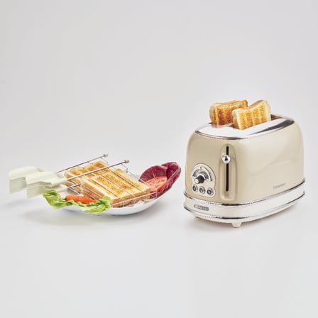 Ariete Vintage Ekmek Kızartma Makinesi Bej