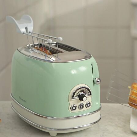 Ariete Vintage Ekmek Kızartma Makinesi Yeşil