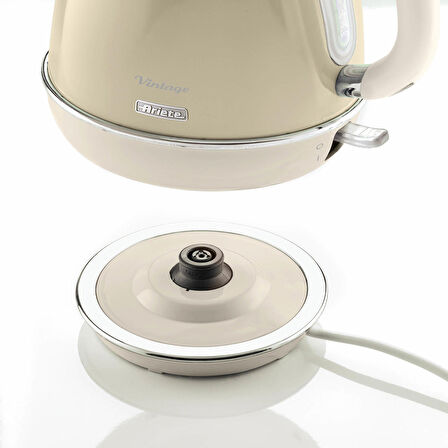 Ariete Vintage 2877 Işıklı Çelik 1.7 Lt Kettle