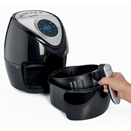 Ariete 4616 2.6 lt Yağsız Airfryer Siyah