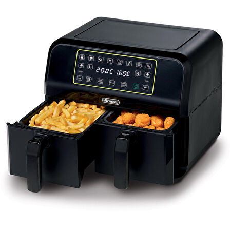 Ariete Airy Fryer Dual 8 lt Yağsız Airfryer Siyah