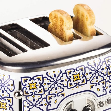 Ariete Capri Ekmek Kızartma Makinesi 4 Dilim Mavi 0156/0C