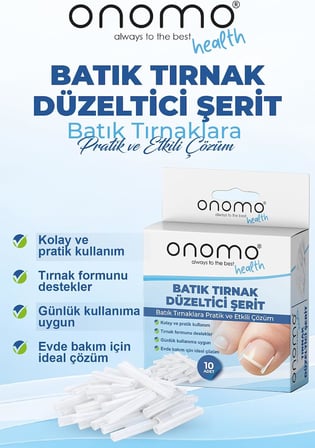 Health Batık Tırnak Düzeltici Şerit 10 Adet