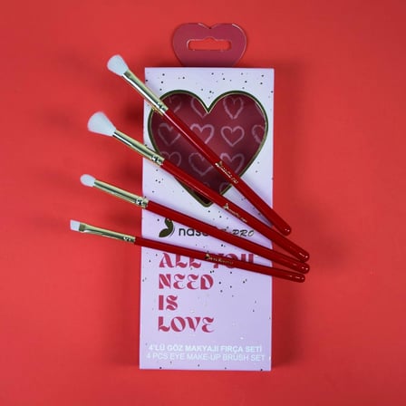 Love 4lü Göz Makyajı Fırça Seti