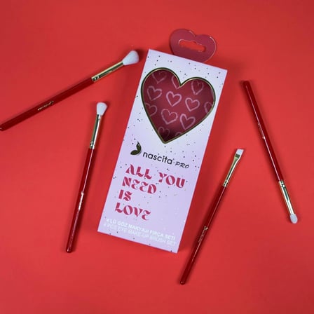 Love 4lü Göz Makyajı Fırça Seti