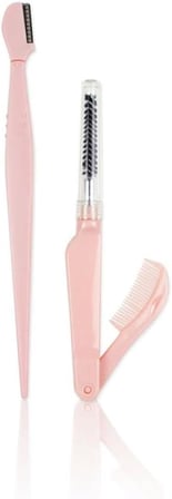 Razor + Taraklı Maskara Fırça Açılıp Kapanabilen NASFACESET07