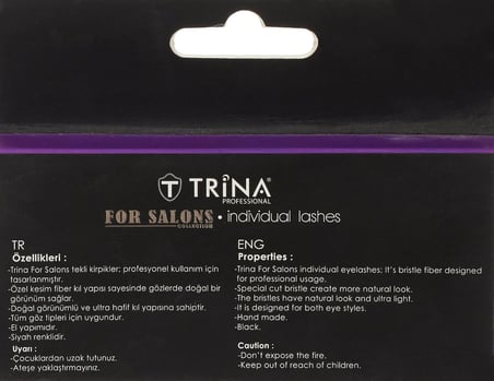 Trina Tekli, Normal- Orta Takma Kirpik (60 Adet)