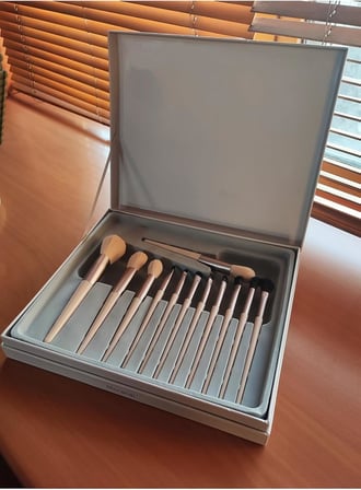 Morandi Series Büyük Boy Özel Kaliteli Kutulu 12 Parça Makyaj Fırçası Seti