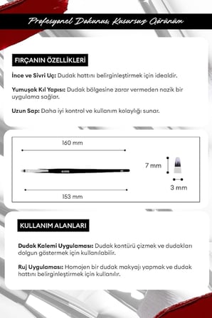 Dudak Fırçası Lip Brush #121