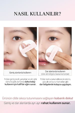 Hassas Uygulama Sağlayan Makyaj Pufu Kill Cover High-Glow Cushion Puff