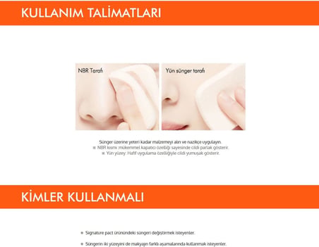 Çift Taraflı Makyaj Süngeri NBR Flocking Dual Puff 2 Adet