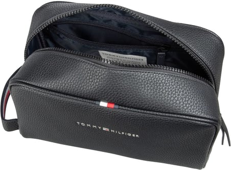 Erkek ESSENTIAL PU WASHBAG Çanta Black Tek Beden