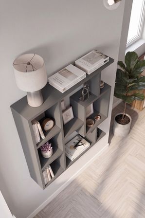 reyo enda home yegane duvar rafı, duvar kitaplığı, modern kitaplık, zeminde veya duva