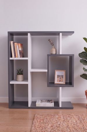 Reyo Enda Home Yegane Duvar Rafı, Duvar Kitaplığı, Modern Kitaplık, Zeminde Veya Duva