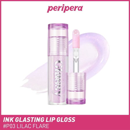 Lila Simli Dudak Dolgunlaştırıcı Gloss Ink Glasting Lip Gloss (P03 Lilac Flare)