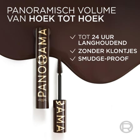 L'Oreal Cosmetics Panorama Chromatic Maskara Brun Leather