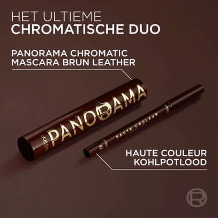 L'Oreal Cosmetics Panorama Chromatic Maskara Brun Leather