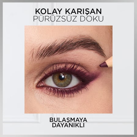 L'Oreal Cosmetics Haute Couleur Göz Kalemi - 150 Bordeaux Cashmere