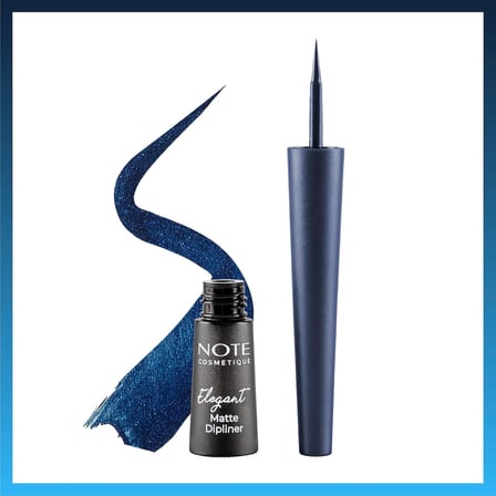 Cosmetics Elegant Matte Dipliner Waterproof Mavi, 03 Navy Blue