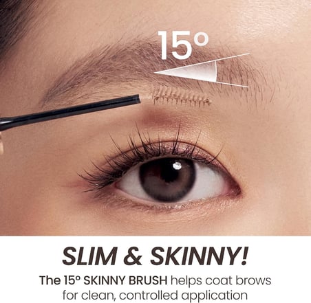 Renklendirici ve Sabitleyici Kaş Maskarası Speedy Skinny Brow Mascara 09 Milky Ash