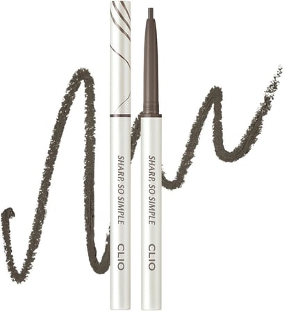 CLIO Suya Dayanıklı, İnce Uçlu Göz Kalemi Sharp So Simple Waterproof Pencil Liner (11 Mute Gray)
