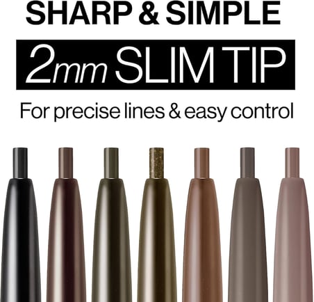 CLIO Suya Dayanıklı, İnce Uçlu Göz Kalemi Sharp So Simple Waterproof Pencil Liner (11 Mute Gray)