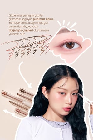 Suya Dayanıklı, Kolay Kullanım Sunan Göz Kalemi Speedy Pencil Liner (7 Under Taro)