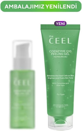 Aydınlatıcı Yüz Peeling Jel 100 ml - Aloe Vera, Salatalık Özü ve Coenzyme Q10 İçeren Arındırıcı Yüz Peelingi, Cildi Ölü Hücrelerden Arındıran ve Daha Parlak Görünüm Destekleyici Jel