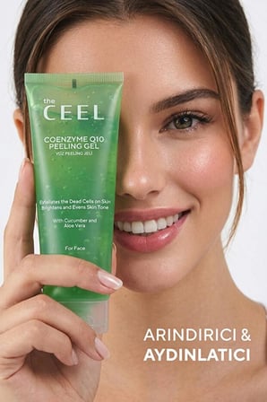 Aydınlatıcı Yüz Peeling Jel 100 ml - Aloe Vera, Salatalık Özü ve Coenzyme Q10 İçeren Arındırıcı Yüz Peelingi, Cildi Ölü Hücrelerden Arındıran ve Daha Parlak Görünüm Destekleyici Jel