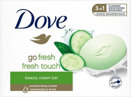 Beauty Cream Bar Katı Güzellik Sabunu Fresh Touch Nemlendirici Etkili, 90 g