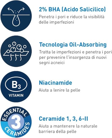 CeraVe Yağlı Ve Düzensiz Ciltler İçin Yüz Temizleme Jeli 236 ml